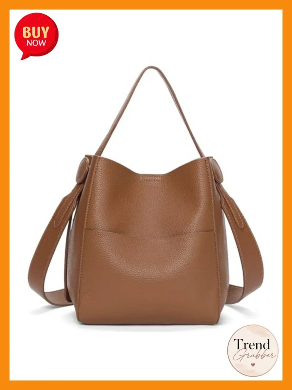 Women's Vegan Leather Hobo Bag Crossbody Purse with Shoulder Strap Handbag Work